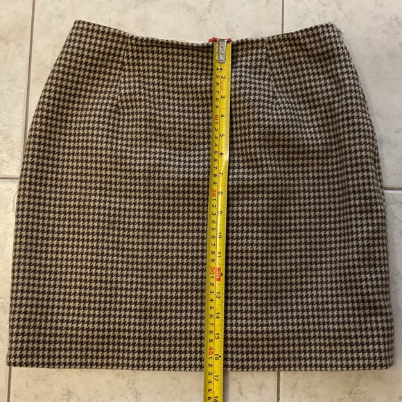 Ralph Lauren Wool Houndstooth midi skirt - Picture 10 of 12